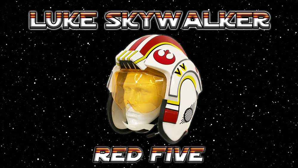 Luke Skywalker Red Five X-Wing Helmet